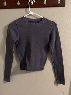Dry goods ribbed crop tee
